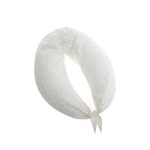 Cambrass Luna Nursing Pillow Beige Supportive Pregnancy Pillow 80x185x16cm with Removable Cover for Breastfeeding and Comfortable Sleep Durable Design - Cambrass