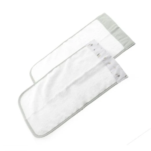 Cambrass Greeny Baby Washcloth Set of 2, TENCEL Fiber, 25x35 cm - Cambrass - Image 4