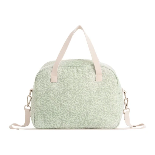 Cambrass Prome Animal Print Mint Diaper Bag 18x41x31cm, Waterproof, with Multiple Pockets - Cambrass - Image 2