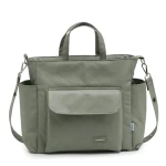 Cambrass Selecta Army Diaper Bag Pack, Spacious Baby Changing Bag, 16x43x37 cm - Cambrass