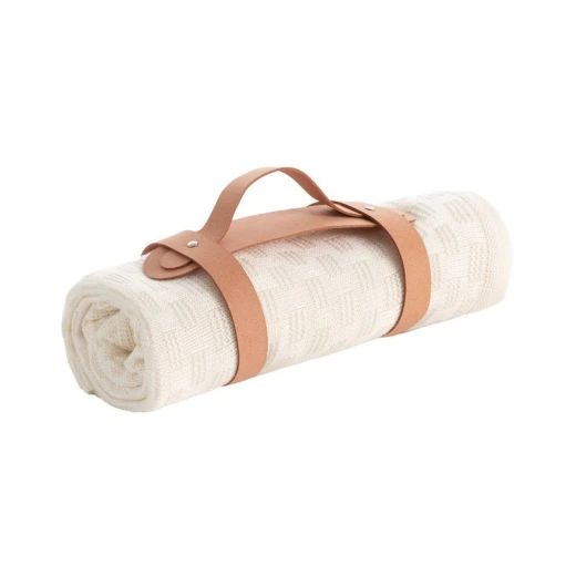 Cambrass Bamboo Knitted Baby Blanket Ivory 80x100cm Soft Breathable Cambrass Bamboo Knitted Baby Blanket Ivory 80x100cm Soft Breathable