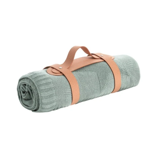 Cambrass Bamboo Knitted Baby Blanket 80x100 cm Cambridge Blue Soft Breathable Cambrass Bamboo Knitted Baby Blanket 80x100 cm Cambridge Blue Soft Breathable