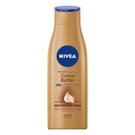 نيفيا لوشن جسم بزبدة الكاكاو للترطيب العميق 250 مل - لبشرة ناعمة نيفيا لوشن جسم بزبدة الكاكاو للترطيب العميق 250 مل - لبشرة ناعمة