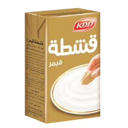 كريمة كي دي دي 125 مل - غنية ولذيذة | مثالية للحلويات والقهوة والطبخ | مكون عالي الجودة ومتعدد الاستخدامات