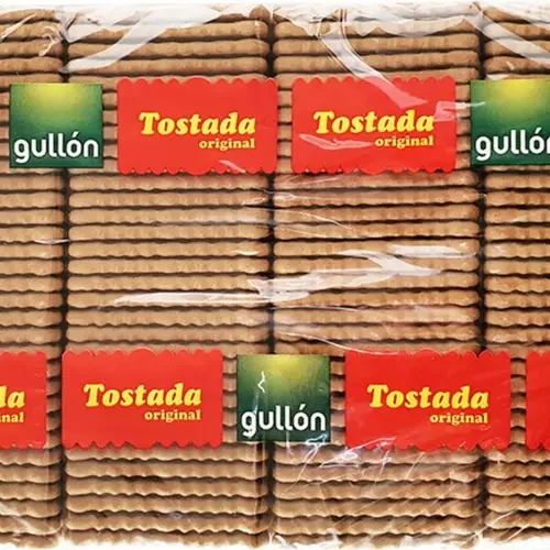 Gullon Tostada Biscuits 4x200g - Crispy & Delicious Snack for Any Time Gullon Tostada Biscuits 4x200g - Crispy & Delicious Snack for Any Time