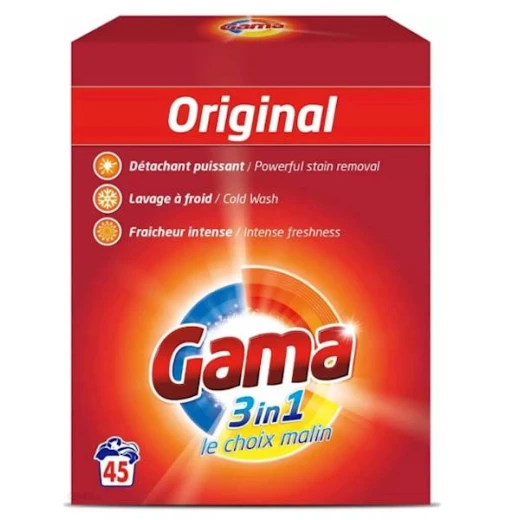 GAMA 1.625kg Laundry Detergent Powder - Original GAMA 1.625kg Laundry Detergent Powder - Original
