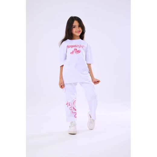 Zaitoon Kawkab Zumuruda Hayati Girls' Two-Piece Set - 2 Years - Zaitoon - Image 4