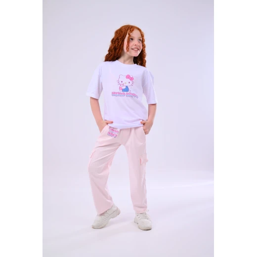 Zaitoon Hello Kitty 2-Piece Outfit Set for Girls - 6 Years Old - Zaitoon - Image 2