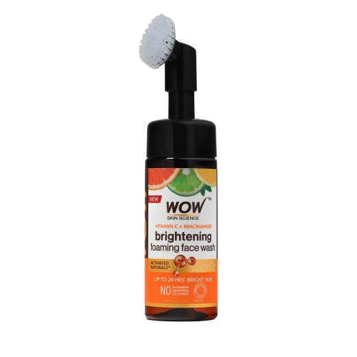 Wow Skin Science Brightening Vitamin C Foaming Face Wash, 150ml Wow Skin Science Brightening Vitamin C Foaming Face Wash, 150ml