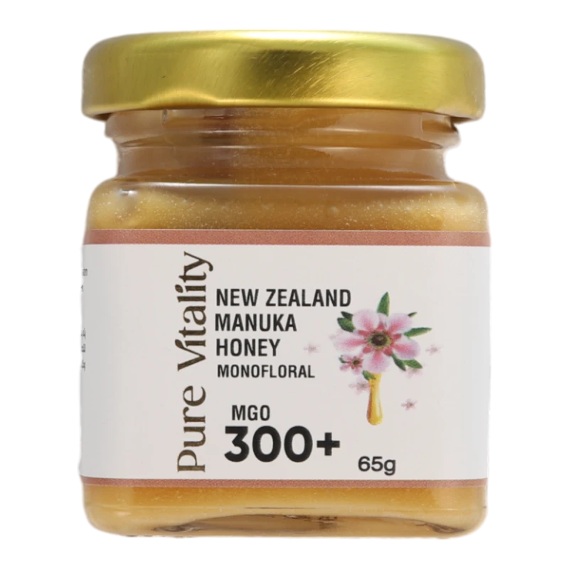 Pure Vitality Manuka Honey MGO300+ 65g - Pure Vitality Honey