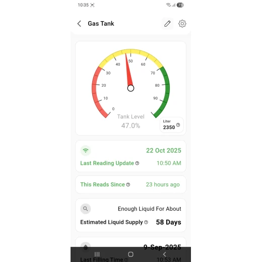 Wasslz Smart LPG Tank Level Monitoring Systeml, Real-Time Gas Tracking, Mobile Alerts, and ISO-Certified Safety - Wasslz - Image 5