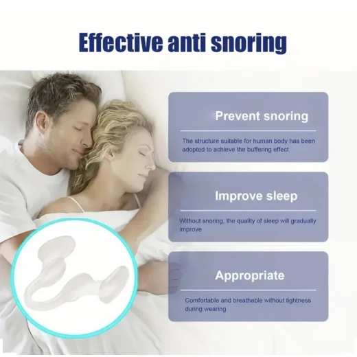 Soft Nasal Dilators – 5pcs Anti-Snore Breathing Enhancers for Restful Sleep - Image 2
