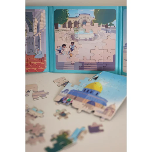 Zaytoon Magnetic Puzzle Book - Adventure in Al-Aqsa (3 Levels) - Zaitoon - Image 7