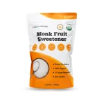 Urganica Naturalblend Monk Fruit Sweetener- Organic- Keto Friendly - Zero Calories -1000g Natural sugar Alternative - Urganica Naturalblend