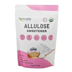 Urganica Naturalblend Allulose Sweetener (PURE) - Organic- Keto Friendly - Zero Calories -250g Natural sugar Alternative