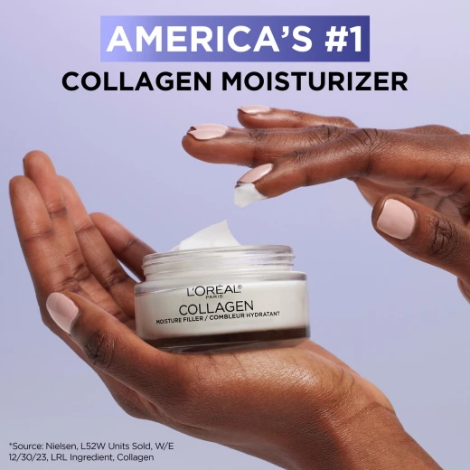 L'Oreal Paris Collagen Moisture Filler Face Cream, Anti-Aging Face Moisturizer (48g) - Loreal paris - Image 3
