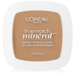 L’Oréal Paris True Match Mineral Pressed Powder, Sand Beige, 0.31 Ounce
