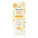 Aveeno Protect + Hydrate Face Sunscreen Lotion with SPF 60 (60 ml) - Aveeno