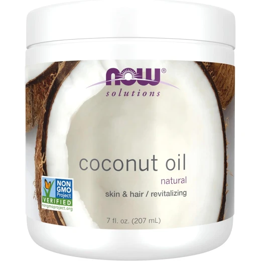 Now Solutions Coconut Oil 207ml for Skin and Hair - Now foods - Image 2