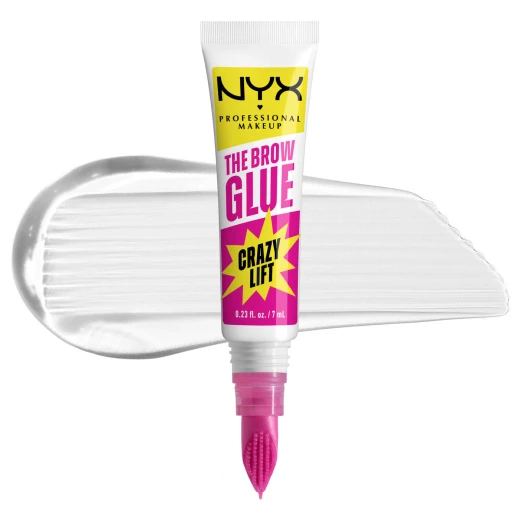 NYX The Brow Glue Crazy Lift Brow Lamination Gel- Transparent - 7 mL