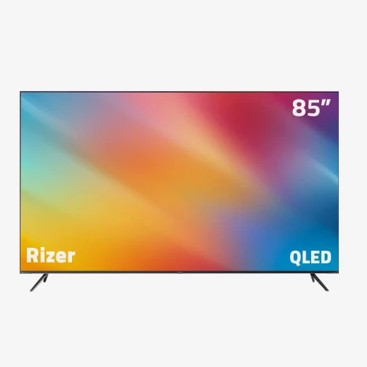 تلفزيون جي-جارد 85 بوصة 4K QLED Google TV مع حامل، تلفزيون ذكي بتقنية Dolby Vision و HDR10+ و Chromecast تلفزيون جي-جارد 85 بوصة 4K QLED Google TV مع حامل، تلفزيون ذكي بتقنية Dolby Vision و HDR10+ و Chromecast
