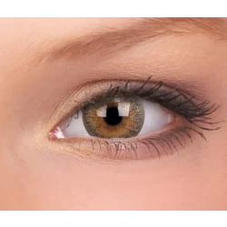 ColourVUE Trublends Grey Monthly Coloured Contact Lenses 14.2mm Plano for Natural Eye Enhancement