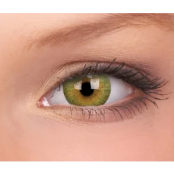 Colourvue Trublends Green Monthly Colored Contact Lenses Plano 2 Piece 