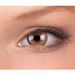ColourVUE Cheerful Woody Brown Natural Hazel Contact Lenses 1 Month 2 Pack
