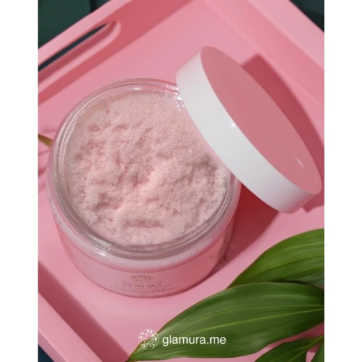 Glamura Oud & White Musk Scrub – Exfoliating Body Scrub | Dead Sea Salt + Natural Oils-450g - Glamura - Image 3