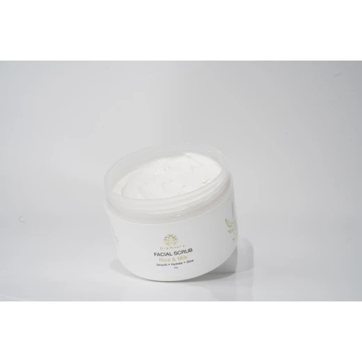 Glamura Rice & Milk Facial Scrub –Smooth , Hydrate , Glow -120g - Glamura - Image 3