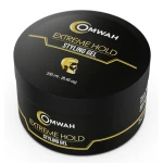 Omwah Professional Hair Styling Gel Extreme Hold, Zero Residue Formula, Lightweight Feel, Anti-Frizz Control for All Hair Types - Omwah