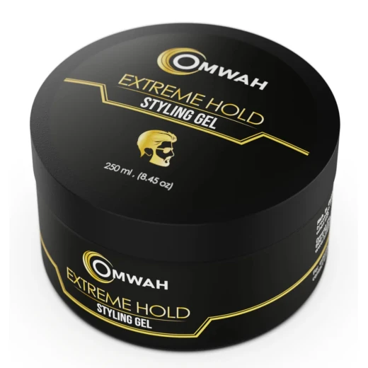 Omwah Professional Hair Styling Gel Extreme Hold, Zero Residue Formula, Lightweight Feel, Anti-Frizz Control for All Hair Types Omwah Professional Hair Styling Gel Extreme Hold, Zero Residue Formula, Lightweight Feel, Anti-Frizz Control for All Hair Types