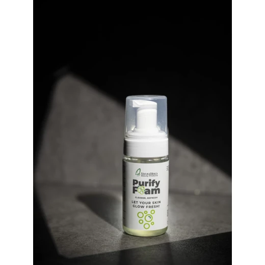 Naturamedica Purify Foam Cleanser 30ml – Light Green Facial Cleanser for Deep Cleansing, Oil Control, Pore Purifying, Gentle Formula for All Skin Types, Daily Skincare Cleanser Naturamedica Purify Foam Cleanser 30ml – Light Green Facial Cleanser for Deep Cleansing, Oil Control, Pore Purifying, Gentle Formula for All Skin Types, Daily Skincare Cleanser