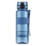 UZSPACE Plastic Water Bottle 1000 ml Clitoria Blue, One Piece - Uzspace
