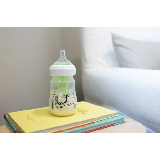Dr.Browns Plastic Wide-Neck Options+ Bottle, 5 oz/ 150ml , Jungle Design, 1-Pack - Dr. Brown's - Image 4