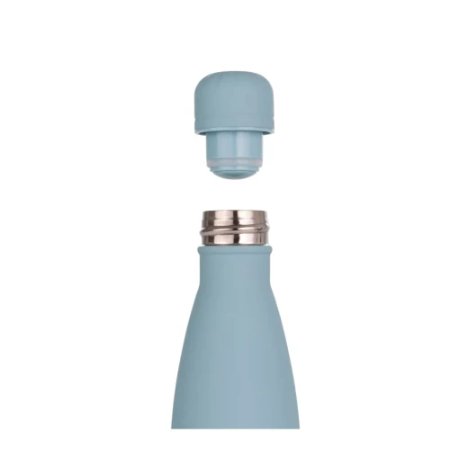 Miniland Thermal Stainless Steel Bottle 500ml – TERRA 2, Double Wall Vacuum Insulated Bottle, Keeps Drinks Hot and Cold for Longer, Leakproof Durable Design, Lightweight Portable Thermos for Daily Use, Travel and School - Miniland - Image 2