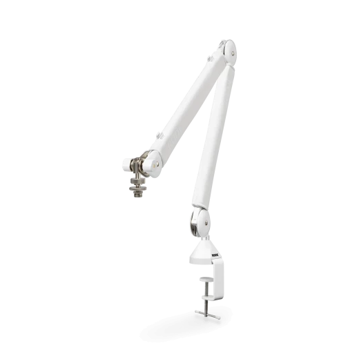Rode Professional boom arm designed for stability and precision in studio setups Rode Professional boom arm designed for stability and precision in studio setups