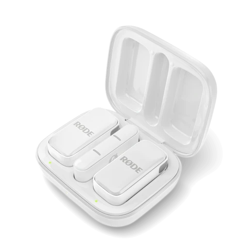 ميكروفون لاسلكي Rode Ultra-Compact Wireless Micro USB-C لون أبيض، تصميم صغير جداً ومحمول، اتصال مباشر بدون أسلاك، صوت احترافي نقي، مثالي للتصوير والمحتوى والبث والبودكاست مع سهولة الاستخدام الفوري ميكروفون لاسلكي Rode Ultra-Compact Wireless Micro USB-C لون أبيض، تصميم صغير جداً ومحمول، اتصال مباشر بدون أسلاك، صوت احترافي نقي، مثالي للتصوير والمحتوى والبث والبودكاست مع سهولة الاستخدام الفوري