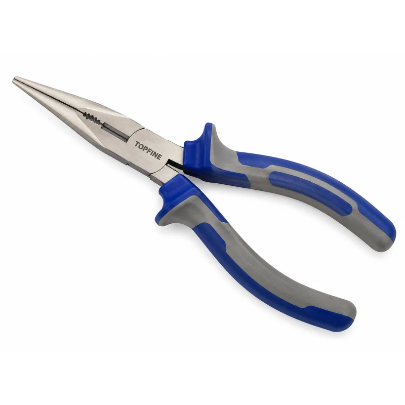 TOPFINE TOP-TF170125 6 Inch Long Nose Pliers - Precision Needle Nose Pliers for Electrical Work, Electronics, Wiring and Maintenance - Topfine