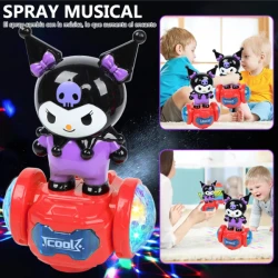   لعبة روبوت كورومي الراقصة (Kuromi Robot Toy)، وهي لعبة تفاعلية مصممة للأطفالاضائه موسيقى وخاصيه البخار دوران 360درجه