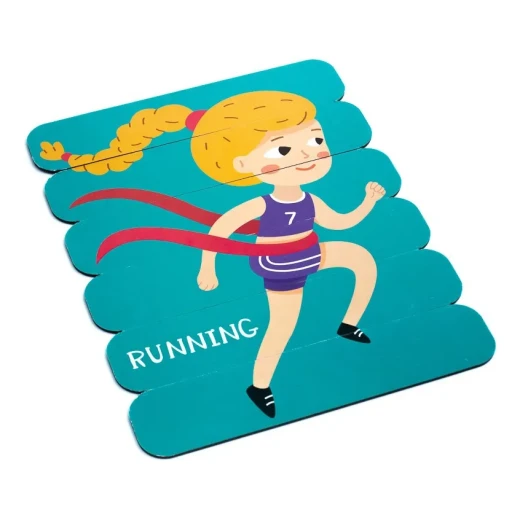 Stick Puzzles – Sports edition, an engaging and educational game for children that helps develop fine motor skills, enhances logical thinking, and encourages creativity in a fun and interactive way - Creative's - Image 5