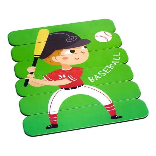 Stick Puzzles – Sports edition, an engaging and educational game for children that helps develop fine motor skills, enhances logical thinking, and encourages creativity in a fun and interactive way - Creative's - Image 3