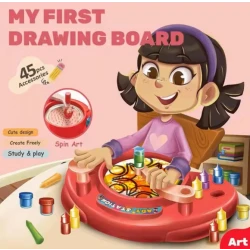 Art Graffiti Drawing Board for Kids – Creative Doodle and Sketch Pad, 30 x 40 x 7.5 cm, Fun Educational Art Toy for Drawing, Writing and Coloring, Enhances Creativity and Fine Motor Skills