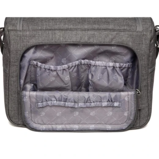 COLORLAND Diaper Bag Messenger Hobos Multifunction Waterproof Maternity Bag  gray - Colorland - Image 7