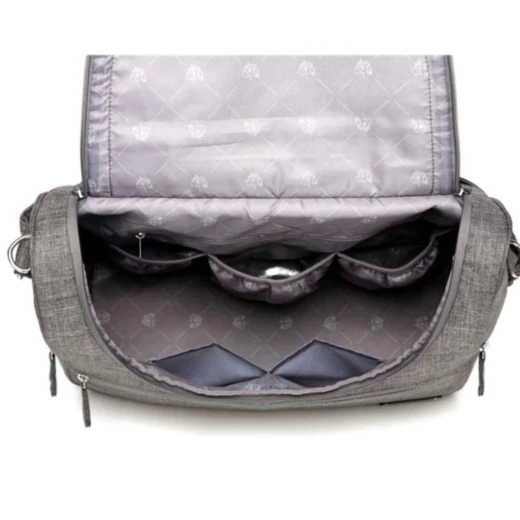 COLORLAND Diaper Bag Messenger Hobos Multifunction Waterproof Maternity Bag  gray - Colorland - Image 10