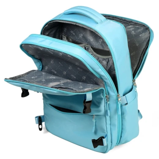 colorland smart all-in one diaper backpack light blue - Colorland - Image 2