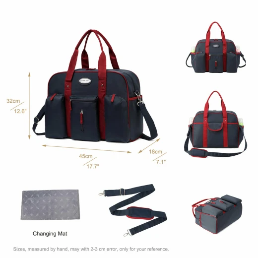 Abadi Duffel Shoulder Diaper Bag for Mothers (CLD-CB133) - Colorland - Image 2
