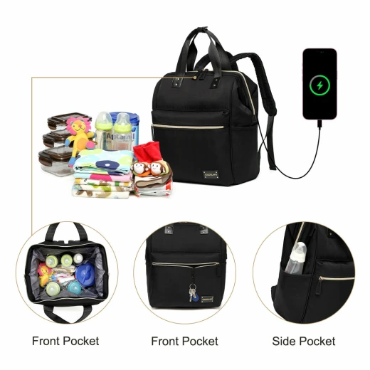 Colorland Unisex Baby Diaper school Travel Backpack (CLD-BP124) - Colorland - Image 3