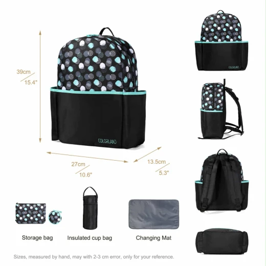 Colorland Magic 5 pieces Set Family Diaper Bag (CLD-BP240) - Colorland - Image 3