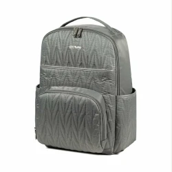 colorland easy on the go diaper backpack grey